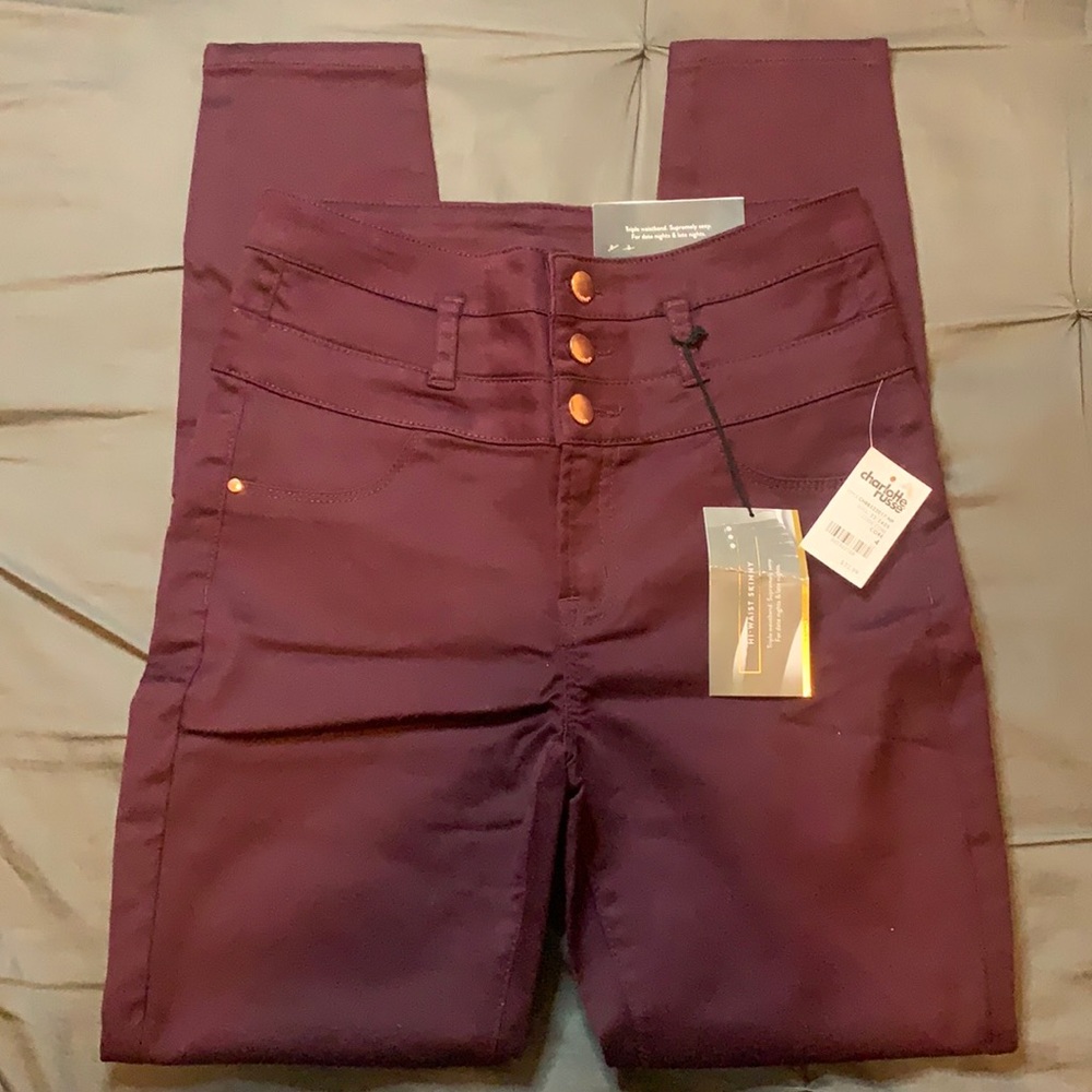 Brand New Skinny High Rise Charlotte Russe Jeans